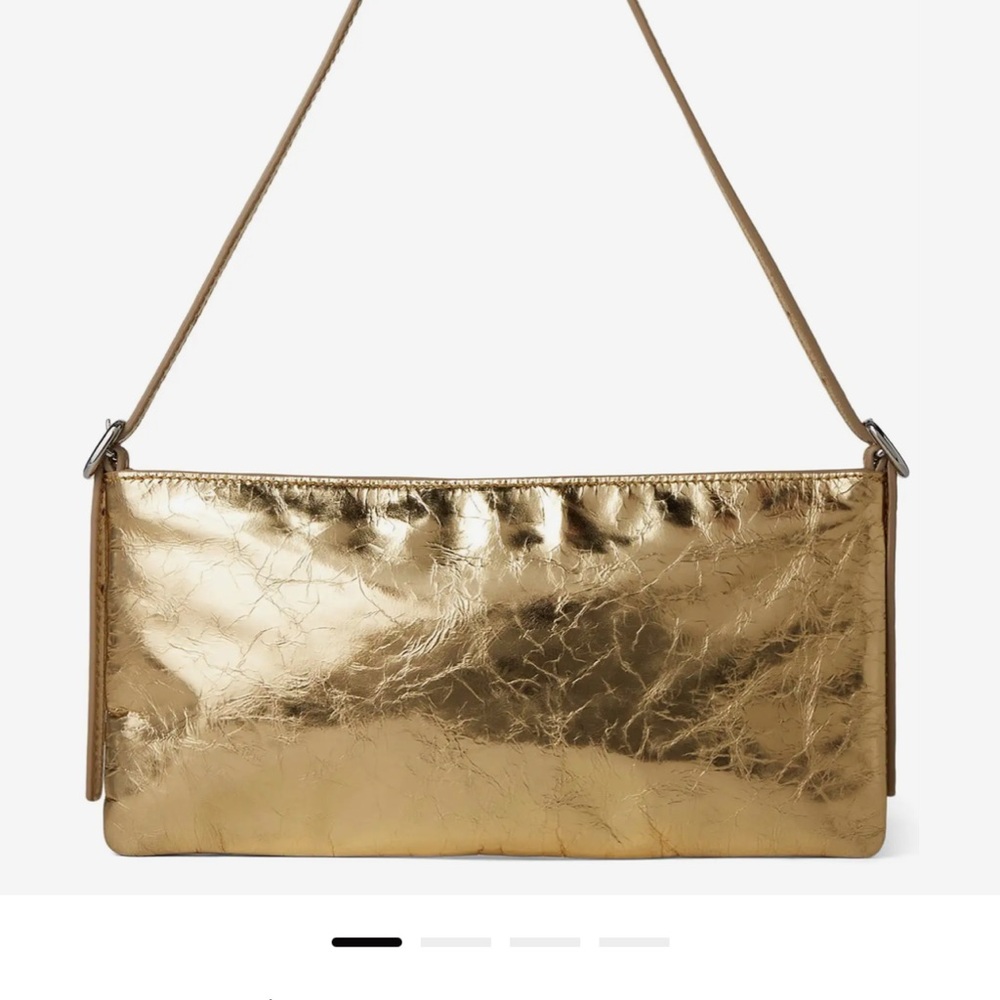 COPY - Madewell Slouch Mini Shoulder Metallic Gold cute 🥰 ***last one ***